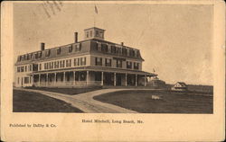 Hotel Mitchell Long Beach, ME Postcard Postcard Postcard