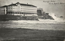 Young's Hotel York Beach, ME Postcard Postcard Postcard