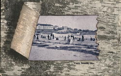 Beach Scene Postcard