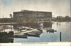 The New Marshall House York Harbor, ME Postcard Postcard Postcard