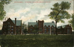 Milwaukee-Downer College Wisconsin Postcard Postcard Postcard