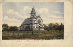 Sacred Heart Church Postcard