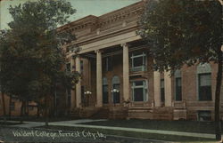 Waldorf College, Forrest City, Ia. Postcard