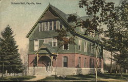 Science Hall Fayette, IA Postcard Postcard Postcard