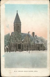 M.E. Church Rock Rapids, IA Postcard Postcard Postcard