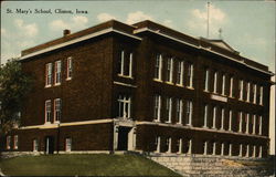 St. Mary's School Clinton, IA Postcard Postcard Postcard