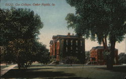 Coe College Cedar Rapids, IA Postcard Postcard Postcard