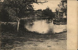 Corner in City Park Bedford, IA Postcard Postcard Postcard