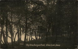 Bay View, Dodges Point Clear Lake, IA Postcard Postcard Postcard