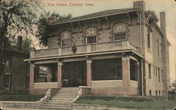 Elks Home Creston, IA Postcard Postcard Postcard