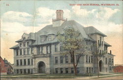 East Side High School Waterloo, IA Postcard Postcard Postcard