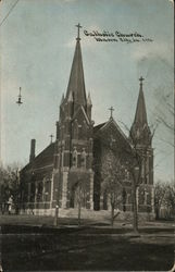 Catholic Church Mason City, IA Postcard Postcard Postcard