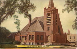 Baptist Church Postcard