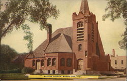 Baptist Church Mason City, IA Postcard Postcard Postcard