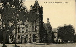 M.E. Church Mason City, IA Postcard Postcard Postcard