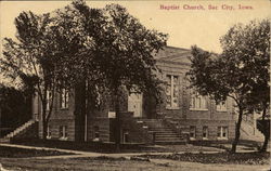 Baptist Church Postcard