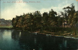 San Souci Hotel and Boat Livery Postcard