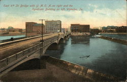 East 4th St. Bridge Postcard