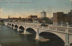 5th Street Bridge Waterloo, IA Postcard Postcard Postcard