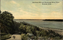 Anschutz Hill adn Mississippi River View Postcard