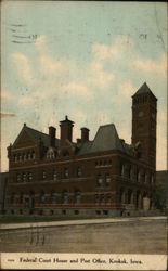 Federal Court House and Post Office Postcard