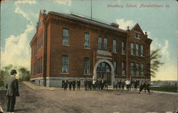 Woodbury School Marshalltown, IA Postcard Postcard Postcard