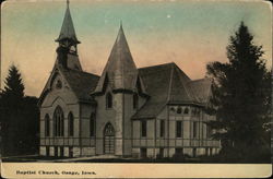 Baptist Church Postcard