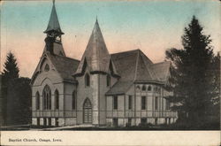 Baptist Church Postcard