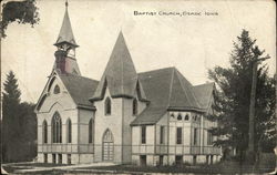 Baptist Church Postcard