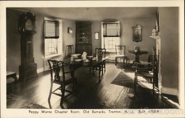 Peggy Wayne Chapter Room, Old Barracks Trenton New Jersey