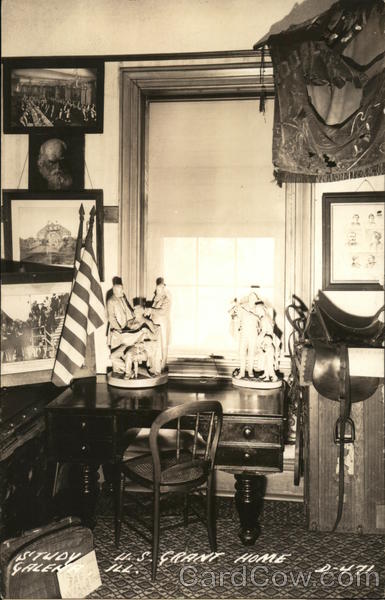 Study, US Grant Home Galena Illinois