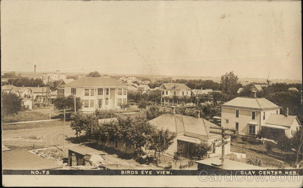 Birds Eye View Clay Center Nebraska