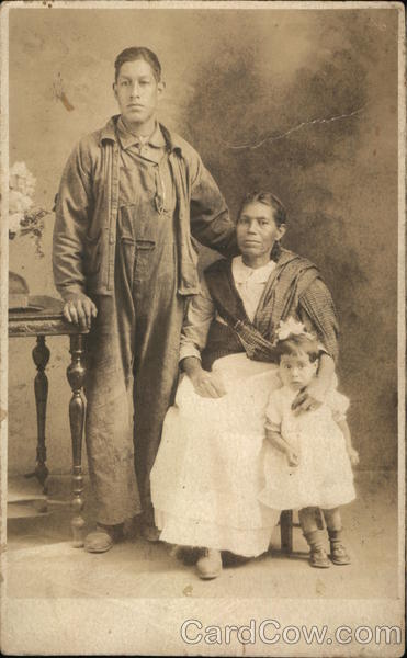 Portrait of Mexican Family Mexico