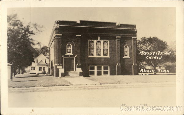 Presbyterian Church Adair Iowa