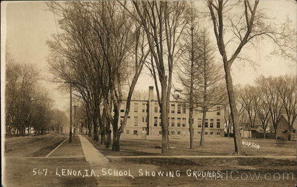 School Showing Grounds Lenox Iowa