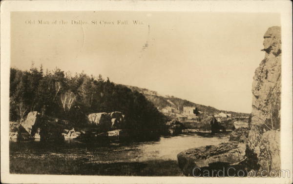 Old Man of the Dalles St. Croix Falls Wisconsin