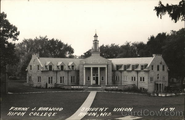 Frank J. Harwood Student Union, Ripon College Wisconsin