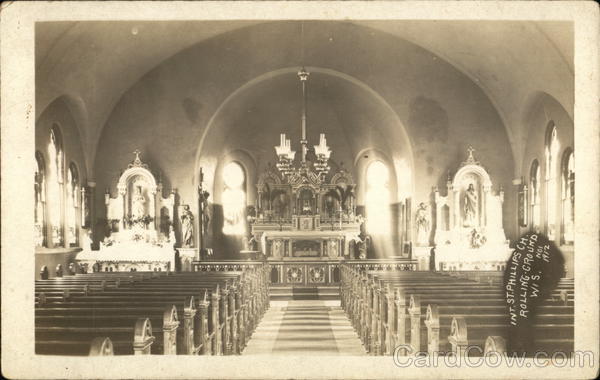 View Down Church Aisle Churches