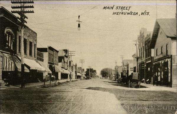 Main Street Weyauwega Wisconsin