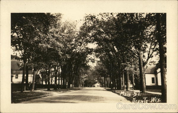 Main Street Oconto Wisconsin