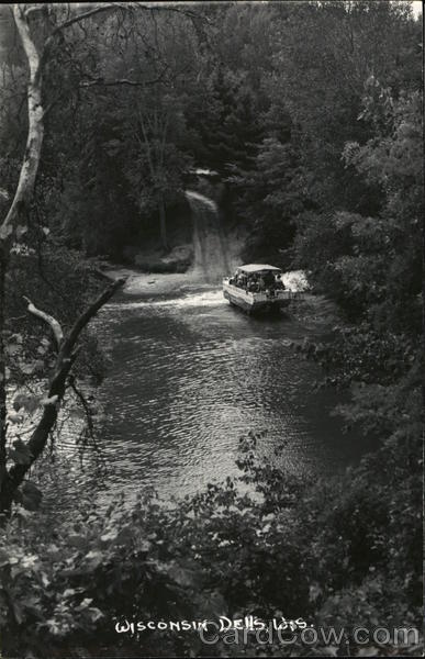 Duck Boat on Water Wisconsin Dells