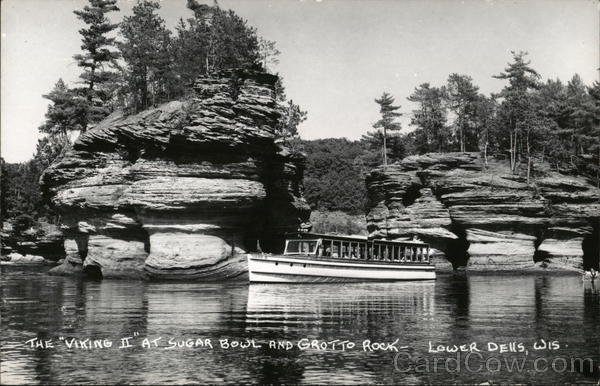 The Viking II at Sugar Bowl and Grotto Rock Lower Dells Wisconsin