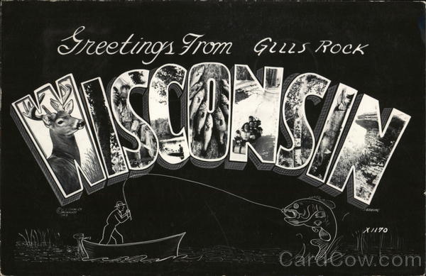 Greetings From Gills Rock, Wisconsin