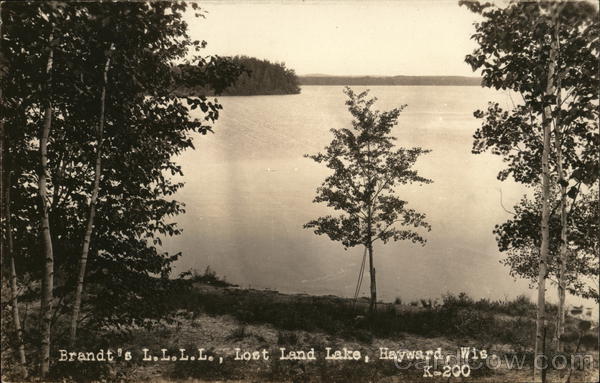 Brandt's L.L.L.L., Lost Land Lake Hayward Wisconsin