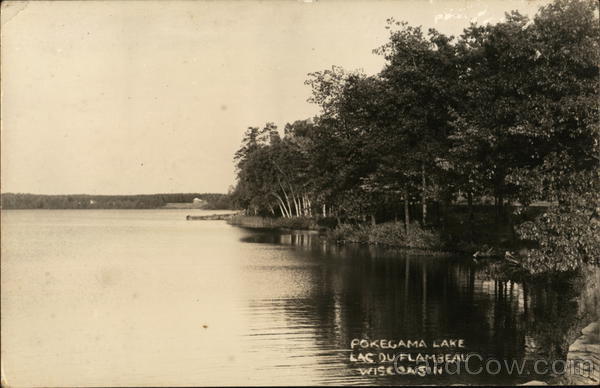 Pokegama Lake Lac du Flambeau Wisconsin