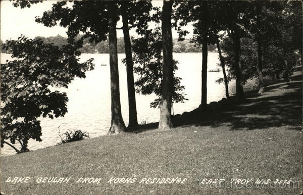 Lake Beulah from Koehs Residence East Troy Wisconsin