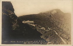 Nose, Summit House and Chin Mt. Mansfield Postcard