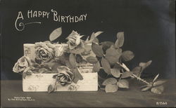 A Happy Birthday Postcard Postcard Postcard