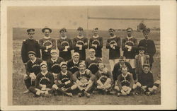 Shamrocks Football Team Postcard