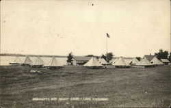 Marinette Boy Scout Camp, Lake Noquebay Crivitz, WI Postcard Postcard Postcard